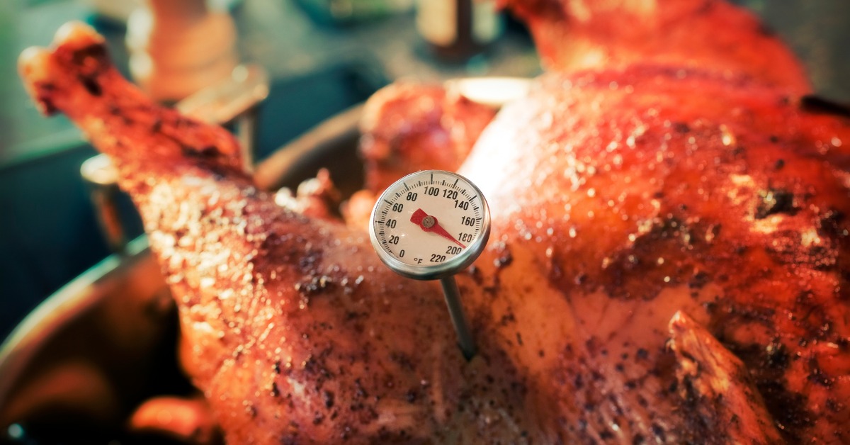 Thermometer in a Whole Turkey